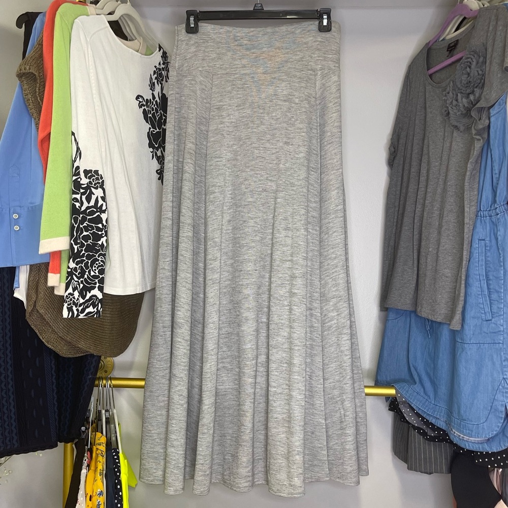 Talbots Slip-On Blended Maxi Skirt